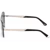 WEB EYEWEAR WE0202-16C Unisex Päikeseprillid, Läikiv Must Raam, Hallid Läätsed, 54mm
