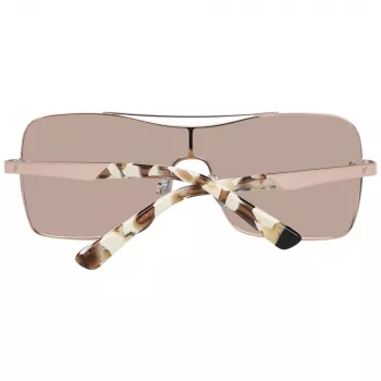 WEB EYEWEAR WE0202-34G Unisex Havana Acetate Päikeseprillid Roheliste Polükarbonaat Läätsedega UV400