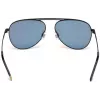 WEB EYEWEAR WE0206-02G Unisex Ristkülikukujulised Päikeseprillid - Havana atsetaatraam, rohelised polükarbonaat läätsed, UV400 kaitse