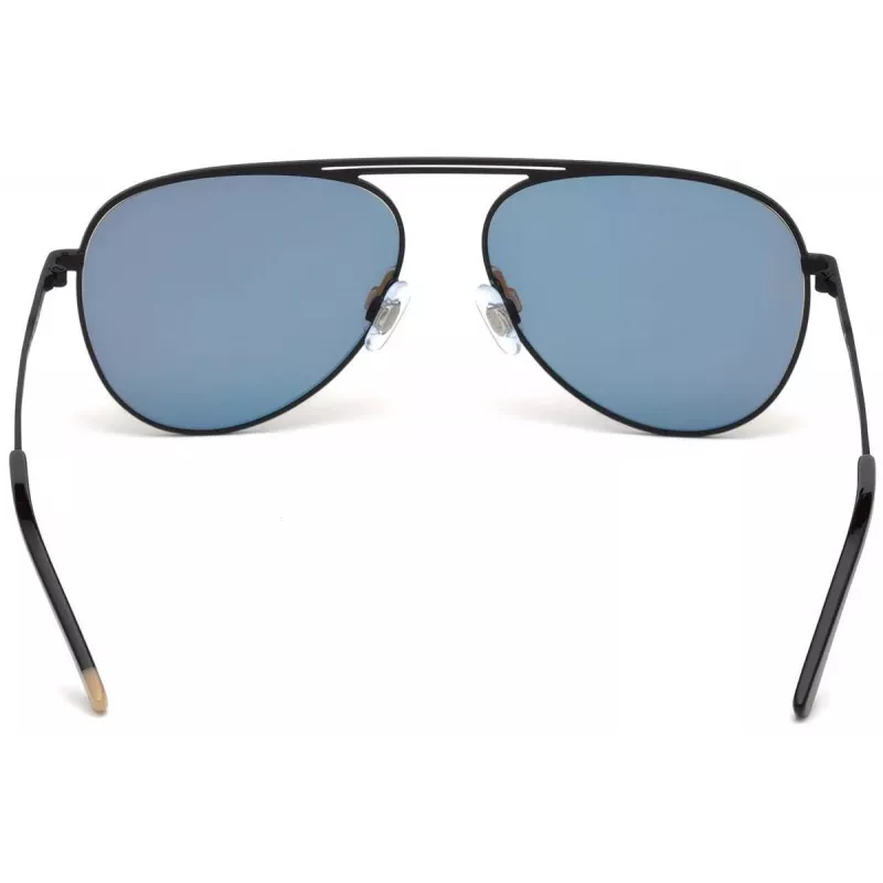 WEB EYEWEAR WE0206-02G Unisex Ristkülikukujulised Päikeseprillid - Havana atsetaatraam, rohelised polükarbonaat läätsed, UV400 kaitse