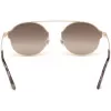 Web Eyewear WE0243-32G Unisex Pilot Päikeseprillid Kuldne Raam Pruun Gradientlääts UV400 58mm