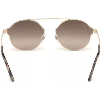 Web Eyewear WE0243-32G Unisex Pilot Päikeseprillid Kuldne Raam Pruun Gradientlääts UV400 58mm