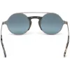 WEB EYEWEAR WE0247-09Q Unisex ruudukujulised päikeseprillid Havana atsetaatraamiga, pruun polükarbonaat lääts, UV400