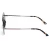 WEB EYEWEAR WE0247-09Q Unisex ruudukujulised päikeseprillid Havana atsetaatraamiga, pruun polükarbonaat lääts, UV400
