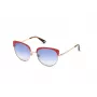 WEB EYEWEAR Naiste liblikpäikeseprillid WE0271-5532W Havana atsetaat pruun gradient UV400 55/18/140