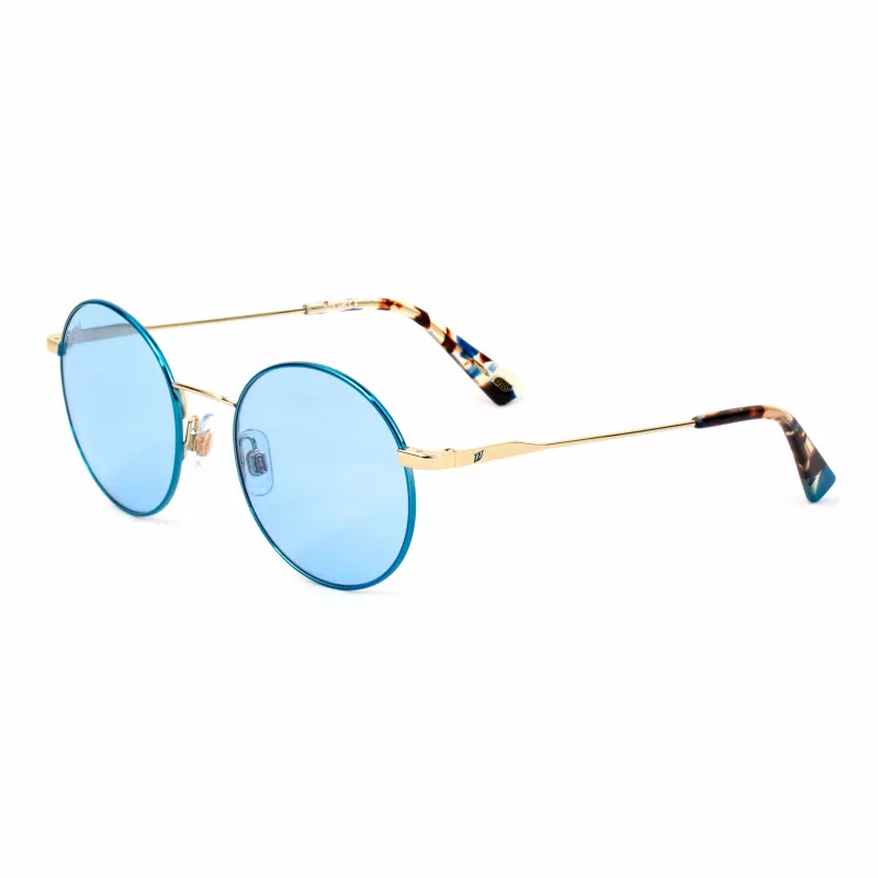 WEB EYEWEAR Naiste Kassiprilli Päikeseprillid WE0254-32V Havana Pruun Atsetaatraam Pruuni Gradiendi Läätsedega 49mm