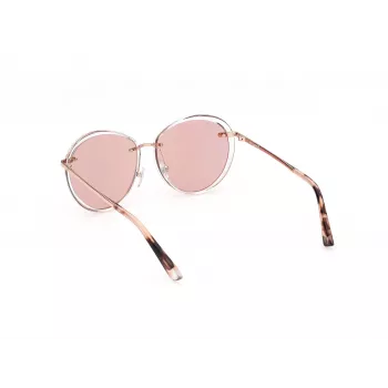 WEB EYEWEAR Naiste kassisilma päikeseprillid WE0297-5726Z Pruun Havana/kuldne toon