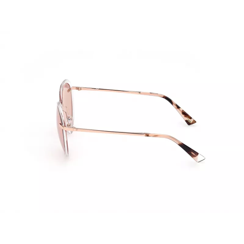 WEB EYEWEAR Naiste kassisilma päikeseprillid WE0297-5726Z Pruun Havana/kuldne toon