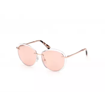 WEB EYEWEAR Naiste kassisilma päikeseprillid WE0297-5726Z Pruun Havana/kuldne toon