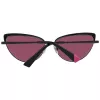 WEB EYEWEAR Naiste kandilised atsetaatpäikeseprillid WE0272-5901Z - Must raam, hallid läätsed 59 mm