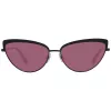 WEB EYEWEAR Naiste kandilised atsetaatpäikeseprillid WE0272-5901Z - Must raam, hallid läätsed 59 mm