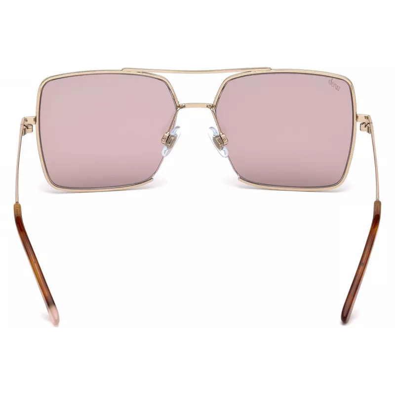 WEB EYEWEAR Naiste päikeseprillid WE0210-28Y Havana pruun atsetaat kandiline raam UV400