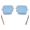 WEB EYEWEAR Naiste päikeseprillid WE0210-32V Havana/Pruun Ruudukujuline atsetaat 57mm