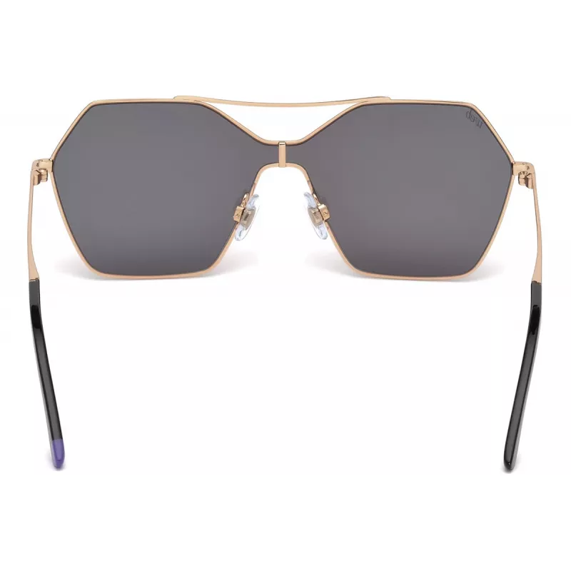 WEB EYEWEAR Naiste päikeseprillid WE0213-34Z Havana pruun kilpkonn atsetaat ruudukujuline raam 59mm