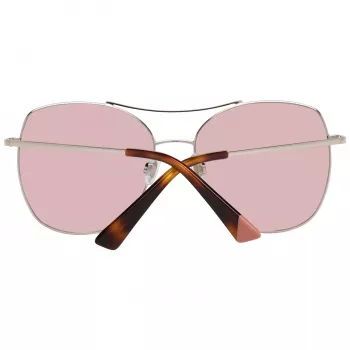 WEB EYEWEAR Naiste päikeseprillid WE0245-5828G Havana pruun gradient ruudukujuline atsetaat UV400