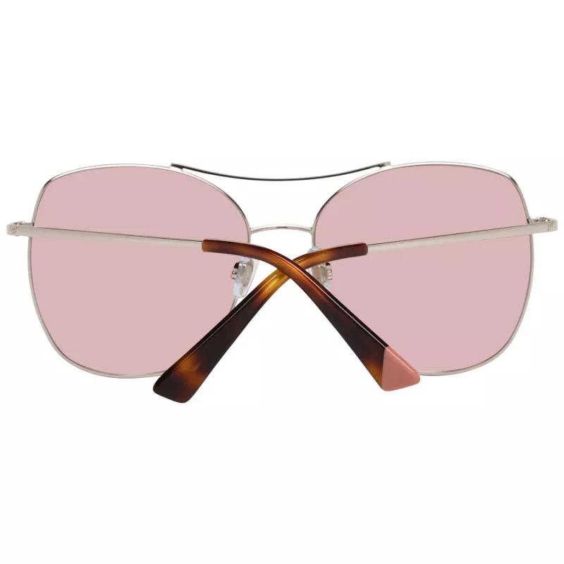WEB EYEWEAR Naiste päikeseprillid WE0245-5828G Havana pruun gradient ruudukujuline atsetaat UV400