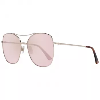 WEB EYEWEAR Naiste päikeseprillid WE0245-5828G Havana pruun gradient ruudukujuline atsetaat UV400
