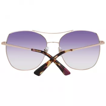 WEB EYEWEAR Naiste päikeseprillid WE0245-5833Z - Pruuni gradiendiga ristkülikukujuline atsetaatraam