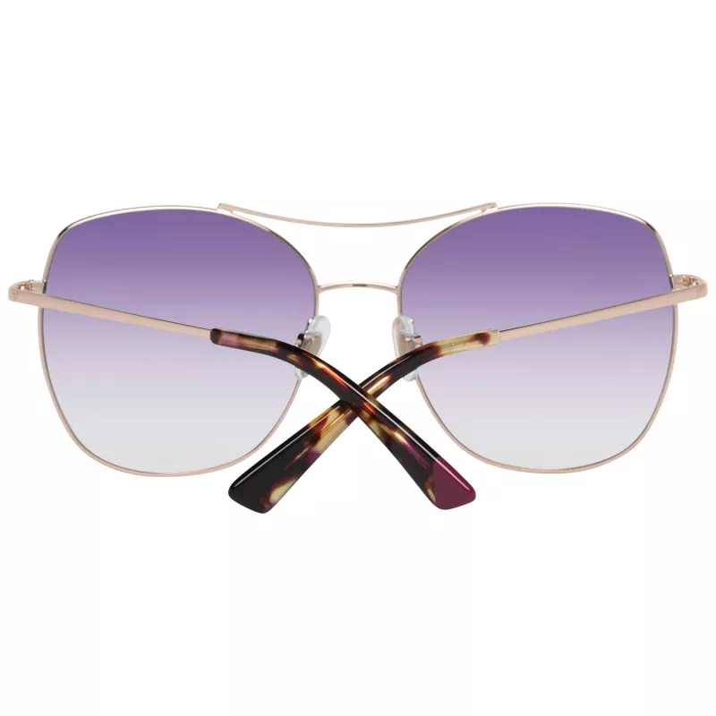 WEB EYEWEAR Naiste päikeseprillid WE0245-5833Z - Pruuni gradiendiga ristkülikukujuline atsetaatraam