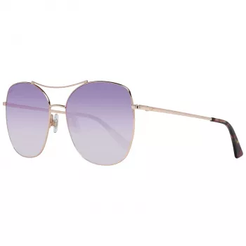 WEB EYEWEAR Naiste päikeseprillid WE0245-5833Z - Pruuni gradiendiga ristkülikukujuline atsetaatraam