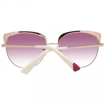 WEB EYEWEAR Naiste päikeseprillid WE0271-5533Z Havana pruun ruudukujuline atsetaat gradientläätsedega 55mm