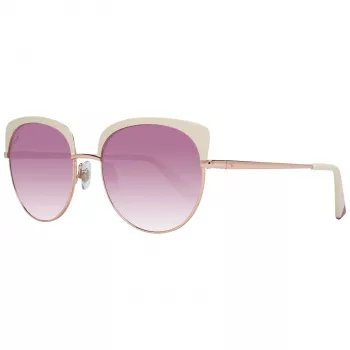 WEB EYEWEAR Naiste päikeseprillid WE0271-5533Z Havana pruun ruudukujuline atsetaat gradientläätsedega 55mm