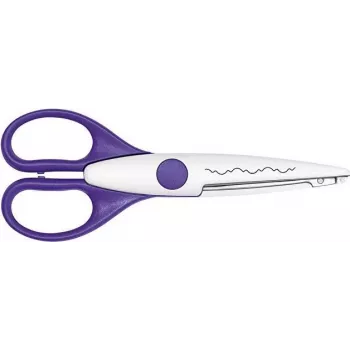 WEDO 77 1907 mustrilõikavad käsitöökäärid violetne