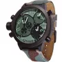 WELDER MAN K29-8004 53mm Analoog Kvartskell Musta Sihtnumbri ja Nahkrihmaga