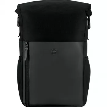 Wenger UrbanOne Roll-Top 15.6 Laptop Seljakott Must