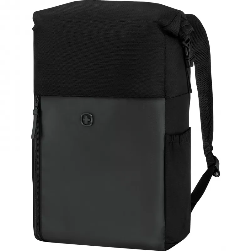 Wenger UrbanOne Roll-Top 15.6 Laptop Seljakott Must
