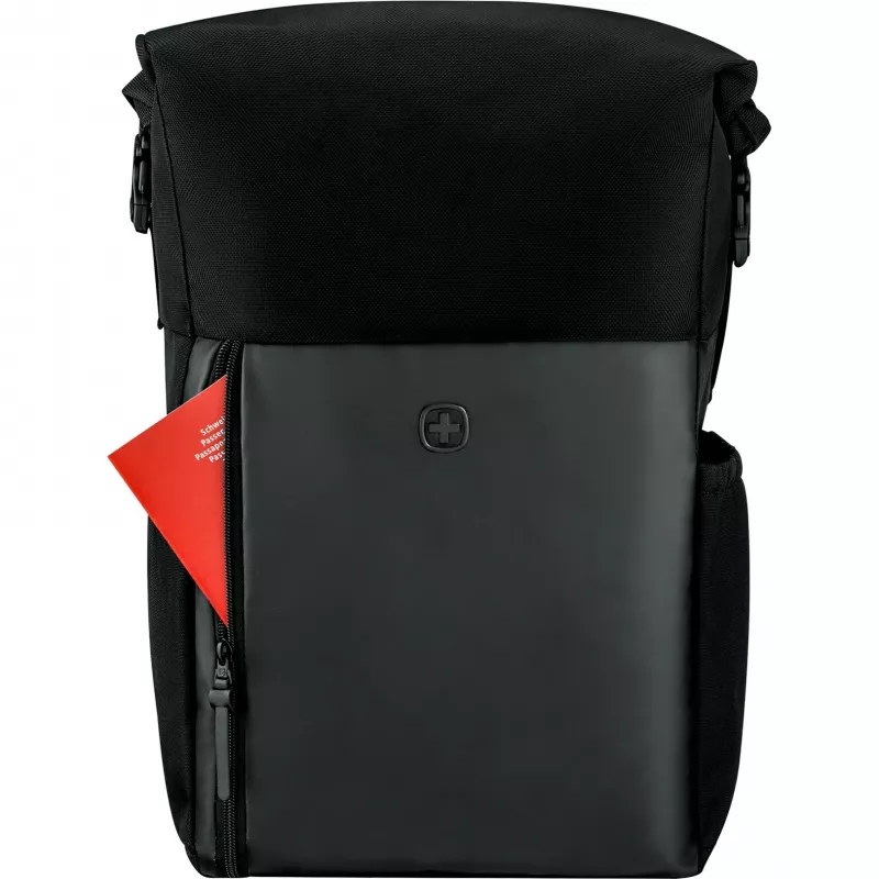 Wenger UrbanOne Roll-Top 15.6 Laptop Seljakott Must