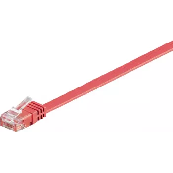 Wentronic 96418 Cat6 U/UTP RJ45 patch-kaabel, 3 m, punane, 1 Gbps, 250 MHz, vask, PVC-kate