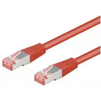 Wentronic CAT 6-150 LC SSTP PIMF 1,5m punane RJ-45 - RJ-45 isane/isane kullatud kontaktidega Gigabit Ethernet paigalduskaabel 95571