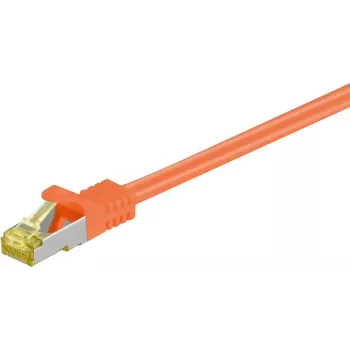 Wentronic Cat.7 S/FTP võrgukaabel, RJ45 isane-istane, 25 m, kullatud kontaktid, 10 Gbps, must 91669