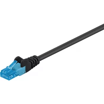 Wentronic Goobay 55415 Cat6a U/UTP võrgupatch-kaabel, RJ45, 30 m, must