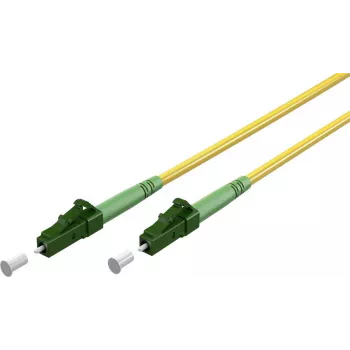 WENTRONIC Goobay 59631 OS2 ühemoodiline LC/APC - LC/APC fiiberoptiline ühenduskaabel, 31 m, kollane, LSZH, FTTH