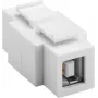 WENTRONIC Goobay 79930 lame USB 2.0 adapter, USB-A emane - USB-B emane, valge