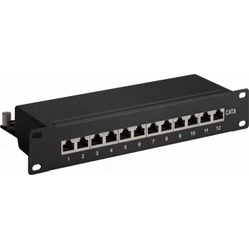 WENTRONIC Goobay 93793 Cat6 S/UTP paigalduskaabel, RJ45, 1m, must