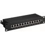 WENTRONIC Goobay 93793 Cat6 S/UTP paigalduskaabel, RJ45, 1m, must