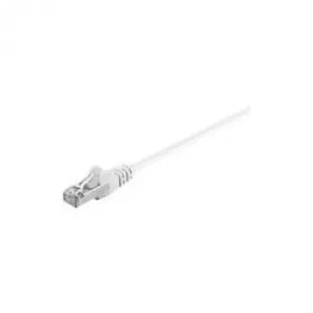 Wentronic Goobay CAT 5e F/UTP paigalduskaabel, valge, 25 m, CCA 95620