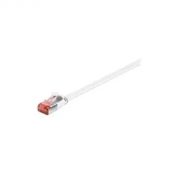 Wentronic Goobay CAT 6 lame paigalduskaabel U/FTP valge 1,5m vask 94916