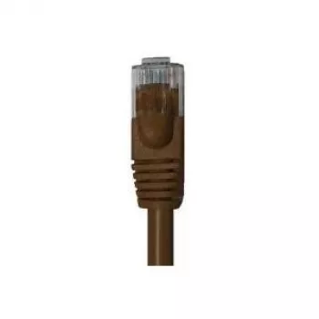 Wentronic Goobay CAT 6 lame paigalduskaabel, U/UTP, tume pruun, 0,5 m, vask 95889