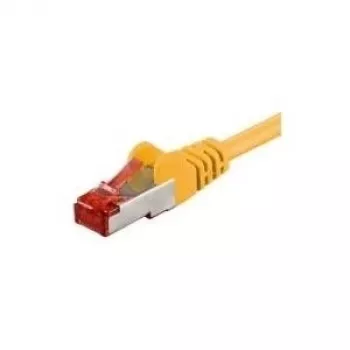 Wentronic Goobay CAT 6 patch-kaabel, S/FTP (PiMF), kollane, 50 m - LSZH halogeenivaba, vask 68309