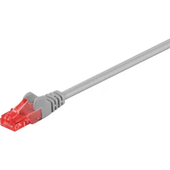 Wentronic Goobay CAT 6 patchkaabel, U/UTP, hall, 20 m - LSZH, halogeenivaba, vask (93690)