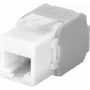 Wentronic Goobay CAT 6a Keystone RJ45 pesa, varjestamata, 500MHz, valge (90867)