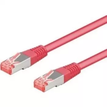 Wentronic Goobay CAT 6a S/FTP patch-kaabel, magenta, 1 m, LSZH, vask 93682