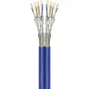 Wentronic Goobay CAT 7A Duplex võrgukaabel S/FTP PiMF sinine - vaskjuht CU AWG 22/1 (75716)