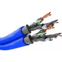 Wentronic Goobay CAT 7A Duplex võrgukaabel S/FTP PiMF sinine - vaskjuht CU AWG 22/1 (75716)