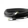 Wentronic Goobay CAT 8.1 patch-kaabel, S/FTP (PiMF), must, 3 m - LSZH halogeenivaba, vask AWG 24 (66723)