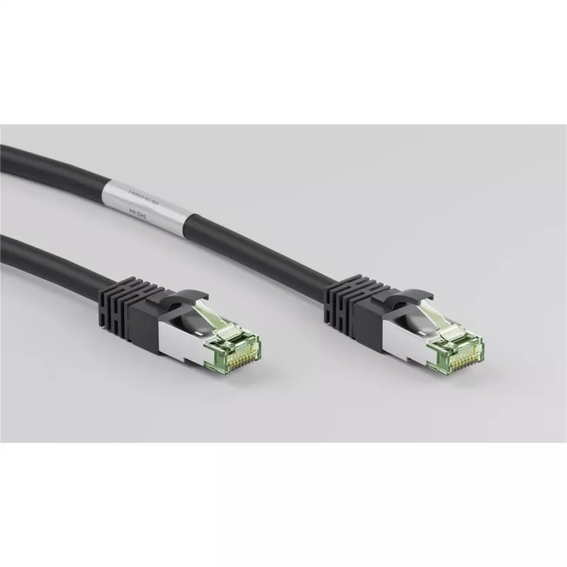 Wentronic Goobay CAT 8.1 S/FTP patchkaabel, LSZH, must, 1 m 66721